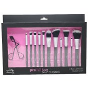 Wholesale - 12pc BLACK MAKEUP BRUSH SET C/P 24, UPC: 769898075131